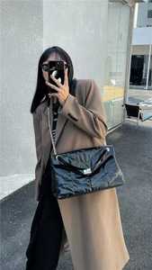 Nuevo bolso de cuero para mujer, bolso de cadena de cuero, gran capacidad, bolso de hombro cruzado de moda para mujer - Product Image 5