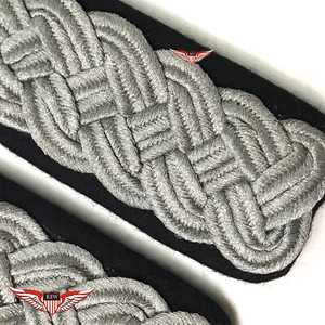 KEW Epaulettes de Tela Ecológicas Vintage Personalizadas con Bordado, Duraderas y de Estilo Sencillo, Accesorios para Prendas - Product Image 3