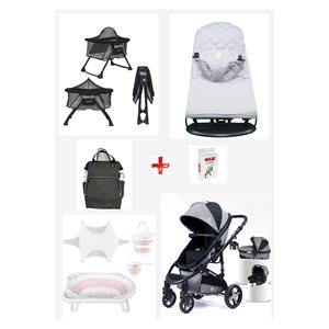 Set di dote bambino da 10 pezzi con sistema di viaggio passeggino