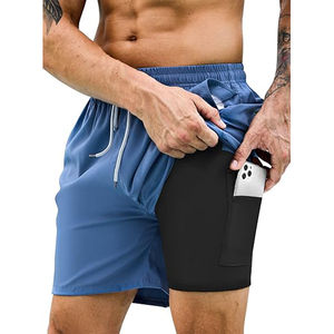 Service OEM, maillots de bain pour hommes, respirants, pour la plage, pour le surf, shorts de bain avec poche, shorts de bain de luxe - Product Image 5