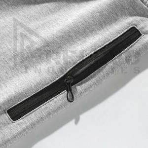 กางเกงวอร์มผู้ชายผ้าฟลีซแบบสบายๆ แห้งเร็ว ระบายอากาศดี ดีไซน์ทันสมัย รุ่น OEM เอวยางยืดพร้อมเชือกผูก เหมาะสำหรับฤดูหนาว - Product Image 6