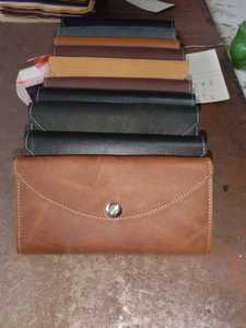 Vintage Leather Zip Around Long <b>Wallet</b> Travel Organizer Clutch <b>Wallet</b> Multi Card <b>Holder</b> Cash Purse Genuine Leather <b>Wallet</b> - Product Image 6