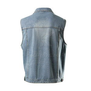 Chaleco Vaquero Transpirable de Invierno para Hombre - Estilo Casual para Exteriores con Múltiples Bolsillos y Aspecto Clásico - Product Image 2