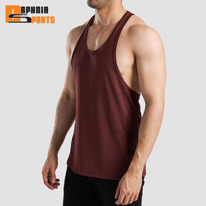 High Quality <b>Men's</b> <b>Sleeveless</b> Singlets Oversized Blank <b>Tshirt</b> Custom Logo Fitness Sports Plus Size <b>Men</b> Gym Tank Top - Product Image 1