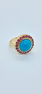 Bague Bold Beauty la plus vendue, colorée, élégante, tendance, bijoux de créateur pour femme, idéale pour les soirées, en vente - Product Image 4