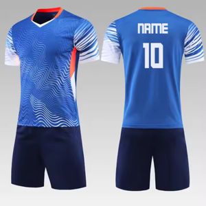 Conjunto de Camiseta de Voleibol de Manga Corta con Diseño de Transferencia Térmica Completa y Logotipo del Equipo, Uniforme Deportivo de Secado Rápido para Hombre, 100% Poliéster, Último Diseño - Product Image 5