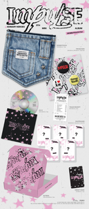 Xdinary-Heroes IMPULSE [DENIM POUCH Ver.]* กระเป๋าใส่ของแบบยีนส์ Xdinary-Heroes IMPULSE รุ่น DENIM POUCH มินิอัลบั้มชุดที่ 9 - Product Image 2