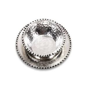 Assiette de présentation de qualité supérieure en acier inoxydable couleur cuivre pour usage domestique et hôtelier - Product Image 5