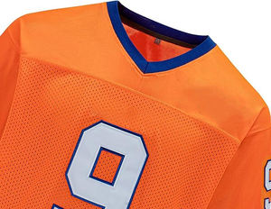 Jersey de Fútbol Americano para Adultos, Talla Grande, 100% Poliéster, Transpirable, Impresión por Transferencia de Calor, Ropa Deportiva Personalizada para Equipos - Product Image 4