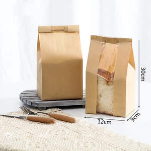 Custom Printed Food Grade Fast Food <b>Bread</b> Take Away Paper <b>Bag</b> French Fries Snack Burger Packaging Greaseproof Paper <b>Bag</b> - Product Image 6