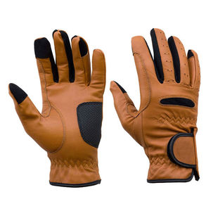 Guantes de Equitación de Cuero Genuino con Cierre de Cremallera, Ajuste Delgado, Transpirables, Ligeros, con Logotipo Personalizado, Tendencia Ecuestre 2026 - Product Image 2