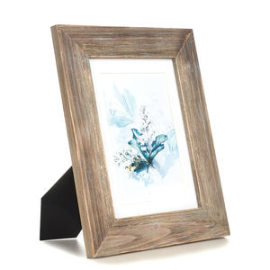 Marco de Fotos Clásico de Madera de Mango Sólida, Marco de Fotos Antiguo de Madera de Mango Sólida, Decoración Rústica Vintage Hecha a Mano para Mesa - Product Image 2