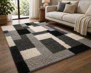 100% Cotton Woven Eco-Friendly Pet-Friendly Stain Resistant Anti-Bacteria Medium Pile Thin Area Rug Plush Soft Washable <b>Floor</b> - Product Image 5