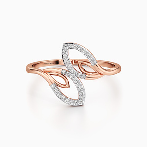 Bague de luxe en diamant cultivé en laboratoire, inspirée de la nature, pour femme, or 10K 14K 18K, argent 925 935, bijoux fins de créateur - Product Image 2