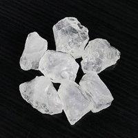 Großhandel handgemachte Kristall Edelstein klare Quarz rohe Tumble Stones Halbe del stein Handwerk für Feng Shui Heilung & Maskottchen