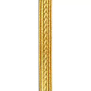 Tresse métallique dorée de qualité supérieure pour uniformes et vêtements de cérémonie, galon en fil de Mylar, garniture en dentelle, sur mesure, haute qualité, vente en gros, OEM - Product Image 6