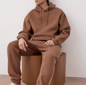 ชุดวอร์มยอดนิยมสำหรับผู้ชาย ใส่ลำลองในฤดูหนาว / สตรีทแวร์  รับสกรีนโลโก้ ชุดวอร์มระบายอากาศได้ดี - Product Image 5