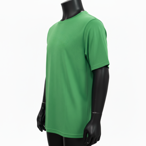 Camiseta de mezcla de algodón de alta calidad, camiseta personalizada para hombre, corte ajustado, cuello redondo, precio al por mayor, totalmente hecha a medida. - Product Image 1