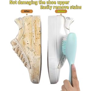 2 Pack Soft Bristle Laundry Cleaning Brushes Scrubber Brush for <b>Clothes</b> and Carpet Fabric Stain Removal <b>Scrubbing</b> - Product Image 3