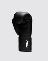 Gants de boxe RTS Black Fly, cuir de vachette véritable de haute qualité, logo personnalisé, imperméables, séchage rapide, protection UV, ajustables