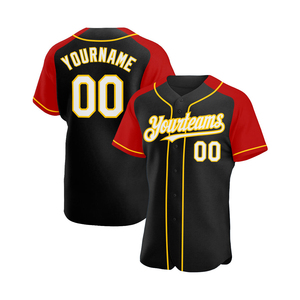 Maillot de baseball personnalisé 2025 de haute qualité avec logo brodé, respirant, pour hommes, conception à rayures imprimées par sublimation OEM - Product Image 2
