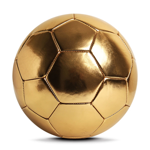 Balón de Fútbol Cosido a Máquina para Deportes de Equipo, para Adultos y Niños, Uso en Entrenamiento, Venta al Por Mayor, Dorado, para Deportes al Aire Libre, Duradero y Ligero - Product Image 6