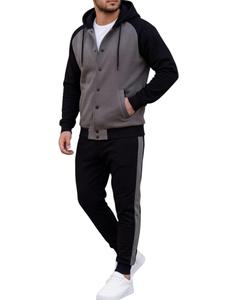 Conjunto Deportivo de Nylon con Cremallera para Hombre, Chaqueta Deportiva Ligera y Resistente al Viento, Ideal para Correr - Product Image 2