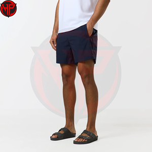Pantalones Cortos Casuales Transpirables de Secado Rápido para Hombre, Pantalones Cortos Bermuda de Color Sólido, Pantalones Cortos de Natación para Viajes al Aire Libre, Venta al por Mayor - Product Image 5