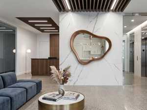 Espejo de Pared con Marco de Madera Rectangular, Diseño Contemporáneo - Product Image 4