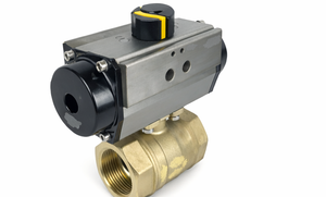 Vanne de régulation pneumatique en laiton de 1 pouce, compacte, pour le contrôle de débit dans les applications industrielles de conduites - Product Image 5