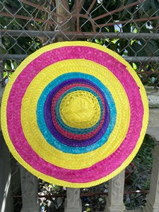 [HIGH QUALITY] Mexico Hat Sustainable Handwoven <b>Straw</b> Hat Breathable Sun Shade for Party - Product Image 4
