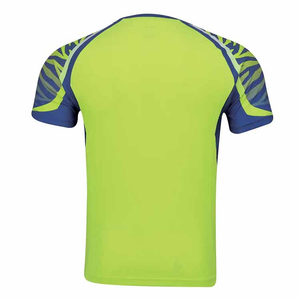 Ensemble de tenue de tennis pour homme, manches imprimées, coupe ajustée et confortable, pour entraînement et matchs de tournoi. Tenue de tennis personnalisée à vendre. - Product Image 4
