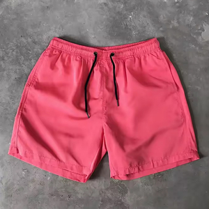 Shorts de sport décontractés pour hommes, légers, respirants, en nylon, avec taille élastique, logo personnalisé, séchage rapide, service OEM - Product Image 4