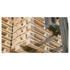 Palette en bois traitée thermiquement Euro EPAL, norme ISPM 15 pour l'exportation, fournisseur en gros pour l'expédition internationale - Product Image 5