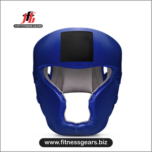 อุปกรณ์ฟิตเนส JUST FITNESS GEARS ชุดป้องกันศีรษะสำหรับชกมวยหนัง PU ออกแบบพิเศษสำหรับมืออาชีพ - น้ำหนักเบา ระบายอากาศได้ดี ปิดด้วยแถบตีนตุ๊กแก ปรับแต่งได้ - Product Image 5