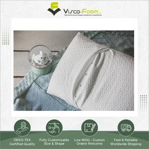 New Stock Arrival Superior Quality High Grade Perforated <b>Memory</b> Foam Filling Visco Baby <b>Pillow</b> from Spain Manufacturer - Product Image 4