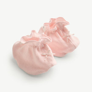 Conjunto de Manoplas y Botitas de Algodón Jacquard para Bebé Recién Nacido, Antiarañazos, ODM Vietnam - Product Image 2