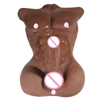 Netphi Realistische Männliche Sexpuppe in Lebensgröße, Ganzkörper Liebespuppe, Torso mit Engem Analsexspielzeug für Paare und Frauen