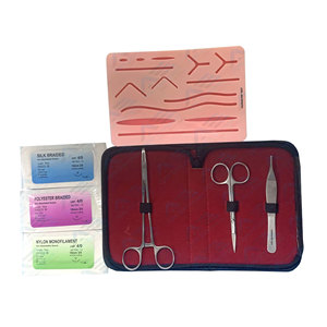 Medical Training Suturing <b>Pad</b> With Tool Surgical Suture Kits 5pcs Medic Instrument Surgical Suture <b>Practice</b> Kit - Product Image 1
