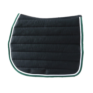 Couverture de selle d'équitation de haute qualité, confortable et personnalisable, tapis de selle équestre en coton respirant, pour selle FullCob - Product Image 1