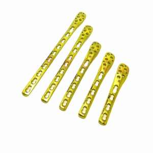 Placa de fibula distal lateral con bloqueo reutilizable para veterinaria, 35 mm, acero inoxidable, implante ortopédico, juego de 10 para perros (izquierda/derecha), Dentavex - Product Image 3