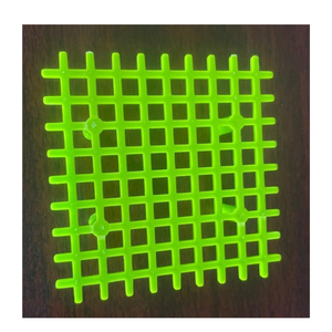 Plaque de sol en grille plastique ABS verte Sri Sankarra, panneau de drainage à mailles carrées, panneau de passage moulé par injection, qualité agricole - Product Image 1