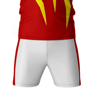 Uniforme de rugby ligero para entrenamiento de clubes, conjunto profesional personalizado de camiseta de manga corta y pantalones cortos de rugby - Product Image 5
