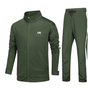 Survêtements de sport personnalisés pas chers pour hommes, survêtement de jogging 100% coton, vêtements de sport pour hommes, tenue d'entraînement pour la course à pied - Product Image 1