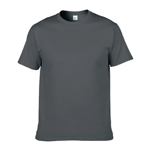 เสื้อยืดคอกลมแขนยาวทรงโอเวอร์ไซส์ผ้าฝ้าย 100% สีพื้นสำหรับผู้ชาย สไตล์ลำลอง ผ้าเจอร์ซีย์ถักแบบยั่งยืนเป็นมิตรกับสิ่งแวดล้อม ดีไซน์เรียบง่าย - Product Image 1