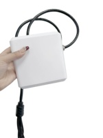 Antenne RFID ABS longue portée 860-960 MHz avec interface RS232/Wiegand/Trigger pour lecteurs de cartes de contrôle d'accès et gestion de la localisation des véhicules