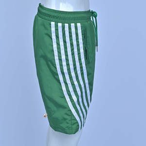 Pantalones Cortos Deportivos de Poliéster para Hombre, Color Sólido, Alta Calidad, Cintura con Cordón, Secado Rápido, Estilo Casual, Largo Bermuda, Venta al Por Mayor - Product Image 2