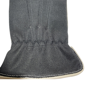 Custom Leather Driving <b>Gloves</b> Wholesale Luxury <b>Men</b> Custom Design Contrast Full Finger Unisex Fashion Windproof Winter <b>Gloves</b> - Product Image 3