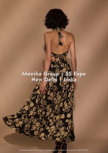 Vestido Largo de Verano para Mujer, Estilo Boho, Cuello Halter, Espalda Descubierta, Plisado, Estampado Floral, Cintura Imperio, para Playa - Surtido - Product Image 2