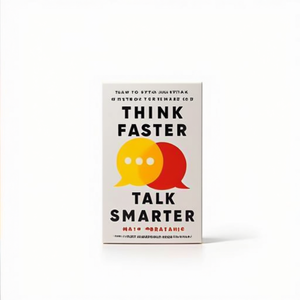 Think Faster, Talk Smarter by Author Matt Abrahams <b>Paperback</b> Custom Softcover <b>Book</b> Printing - Product Image 1